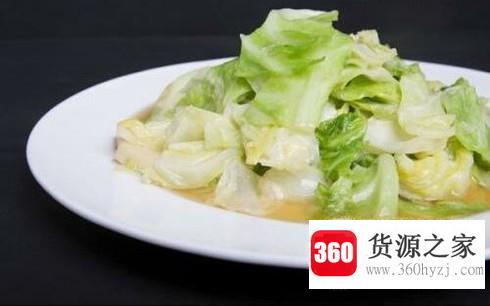五分钟爆炒手撕包头菜