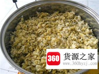 槐花疙瘩菜的做法