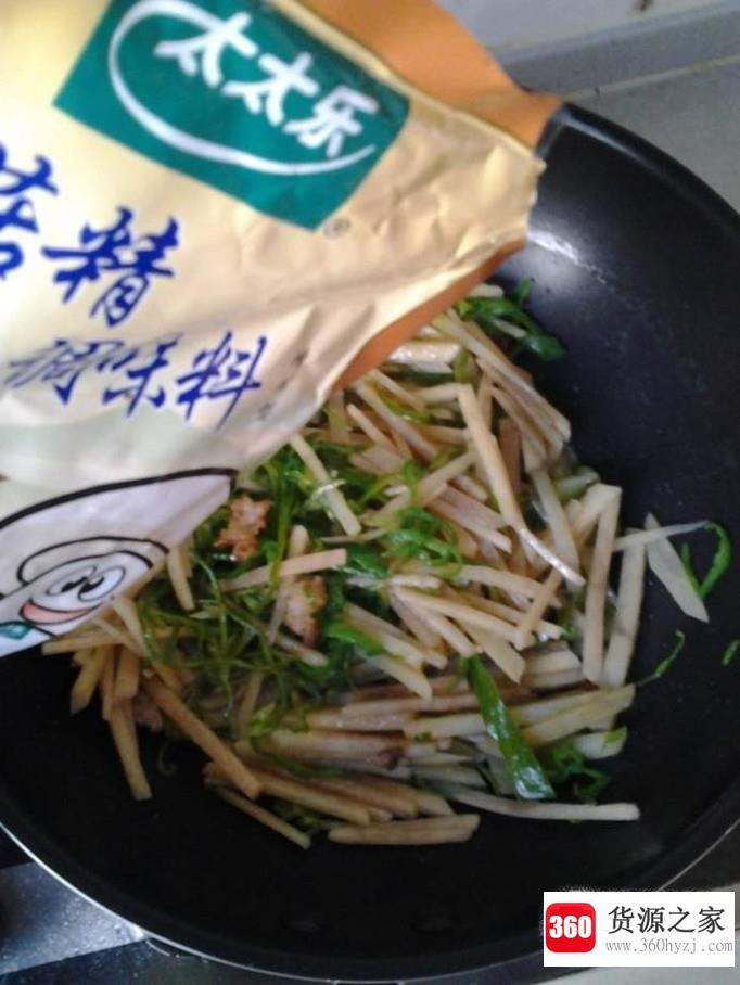 青椒土豆丝的作法