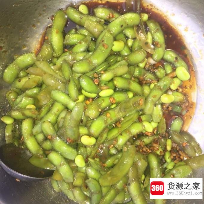 上海特有的夏日爽口凉拌菜之凉拌毛豆怎么做