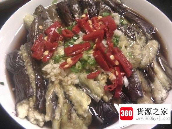 简单做蒜泥茄子