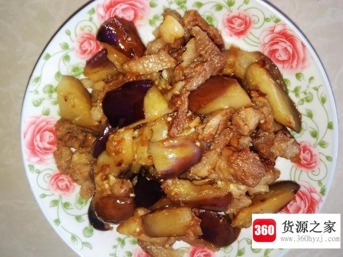 好吃的茄瓜焖猪肉的做法
