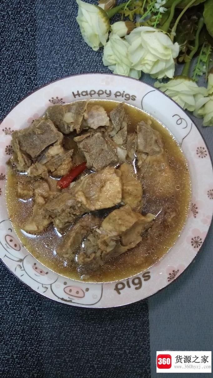 怎样做美味的高压锅版红烧排骨？