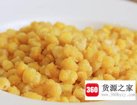 油炸玉米粒的做法