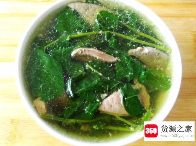 决明子菜羊肝汤的做法