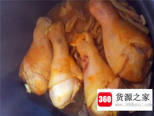 电压力锅无水焗鸡腿