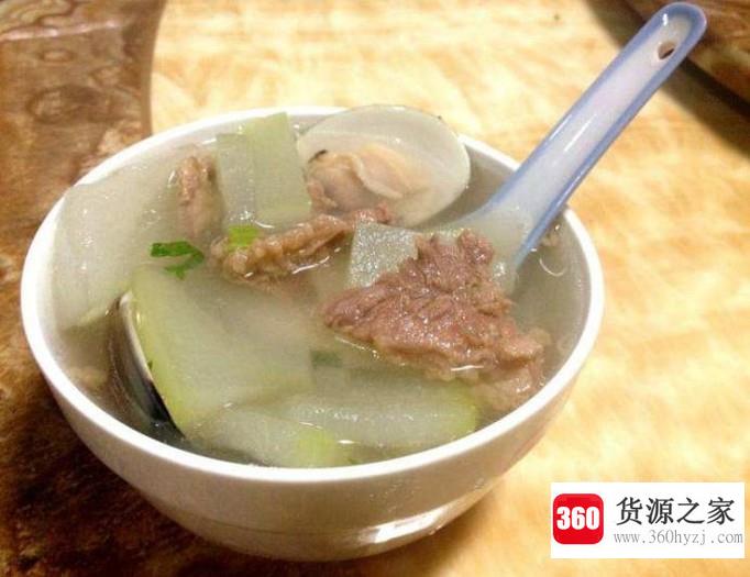 冬瓜瘦肉汤的做法