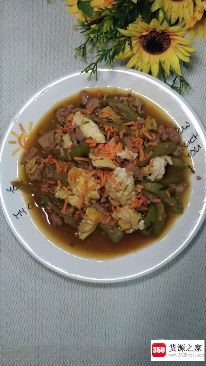 怎样做丝瓜肉末炒鸡蛋？