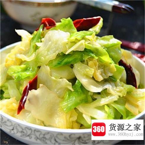 家常菜之清炒茴子白