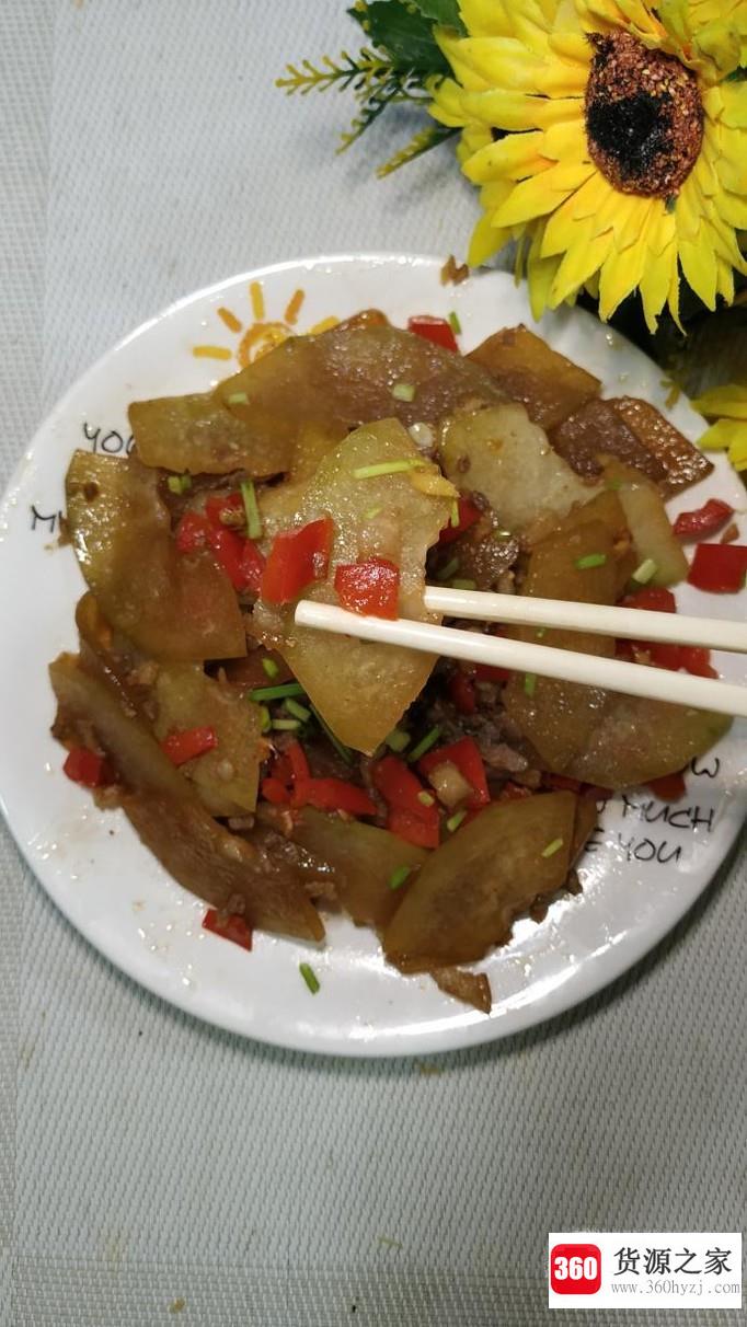怎样做美味的冬瓜炒肉末？