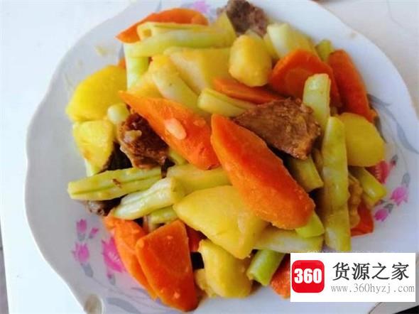 怎么做超美味的土豆芸豆胡萝卜炖牛肉？