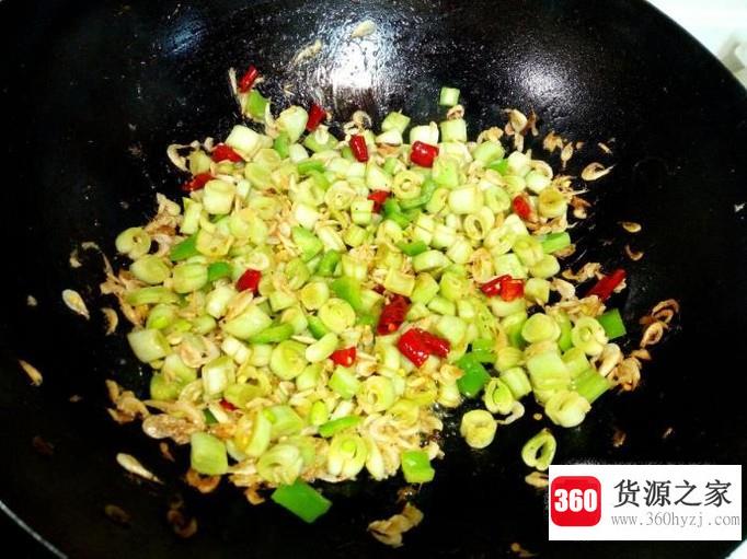 虾皮炒芸豆的家常做法