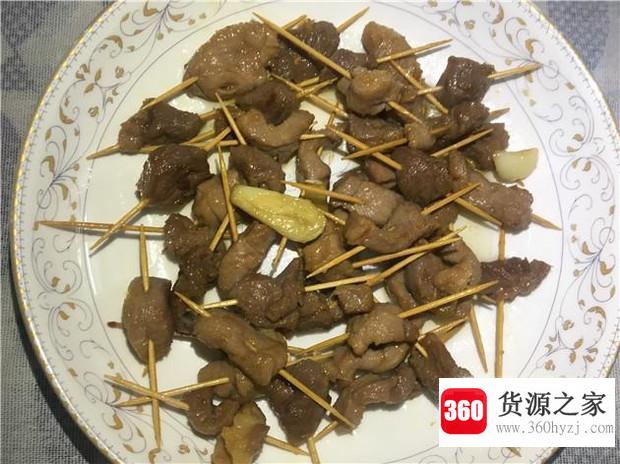 牙签肉的家常做法