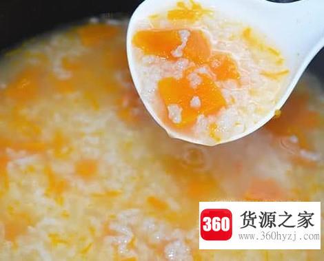 南瓜粥怎么做？