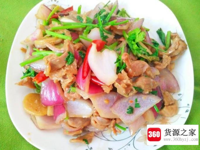 美味洋葱鸡胗怎么做？