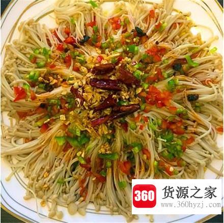 麻辣金针菇