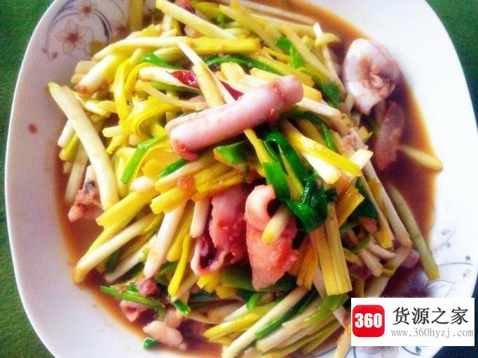 怎么做蒜黄炒海兔？