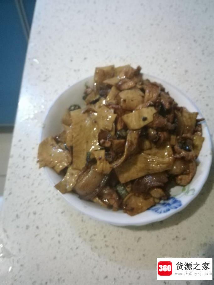 怎么做豆皮炒肉？