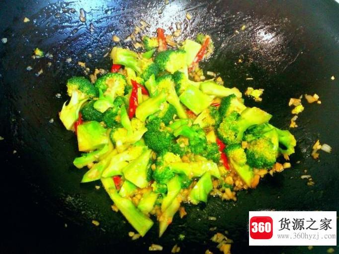 蒜蓉蚝油西兰花的家常做法