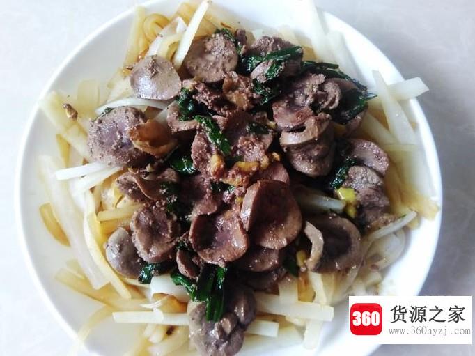 萝卜羊腰的家常做法