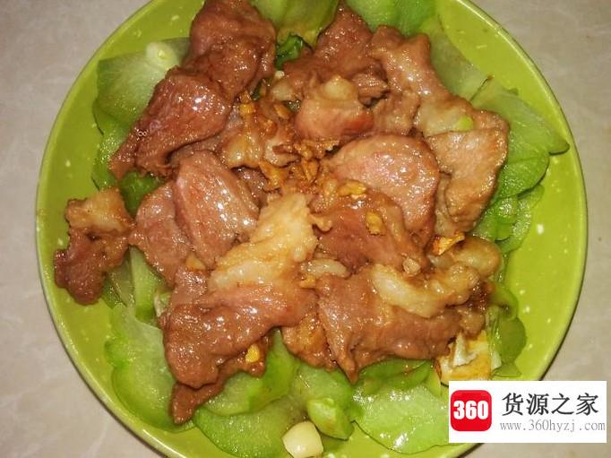 佛手瓜肉片的做法