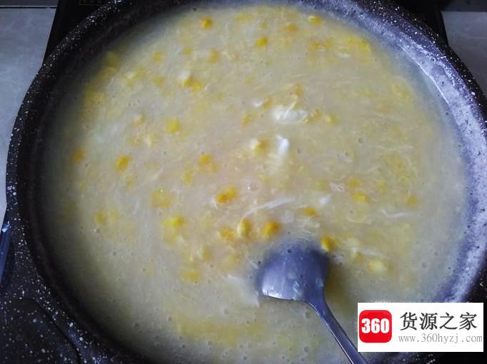 鸡蛋玉米羹的家常做法