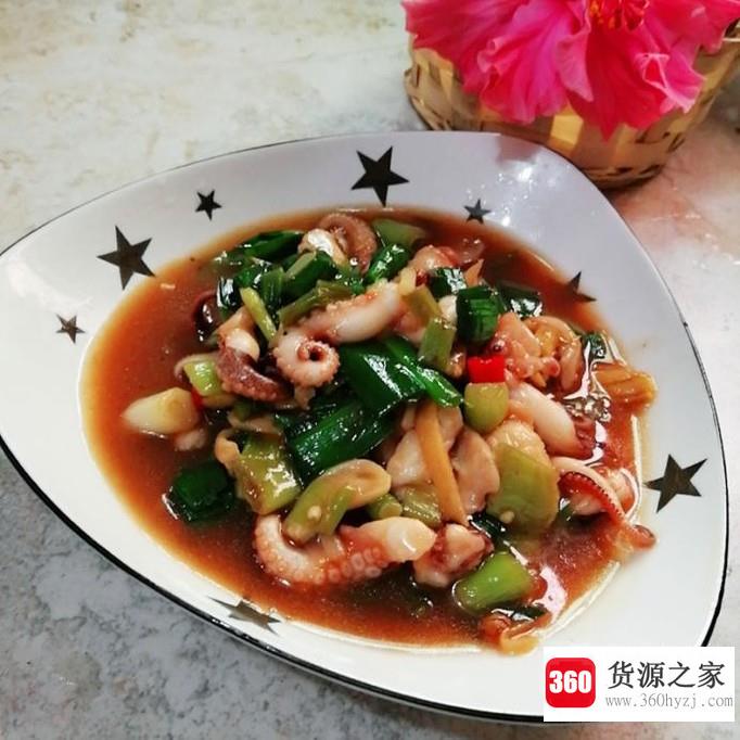 红烧八爪鱼的做法