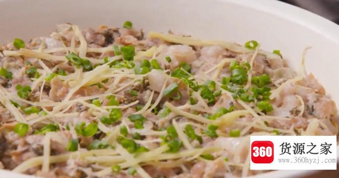 梅菜蒸肉饼的制作方法