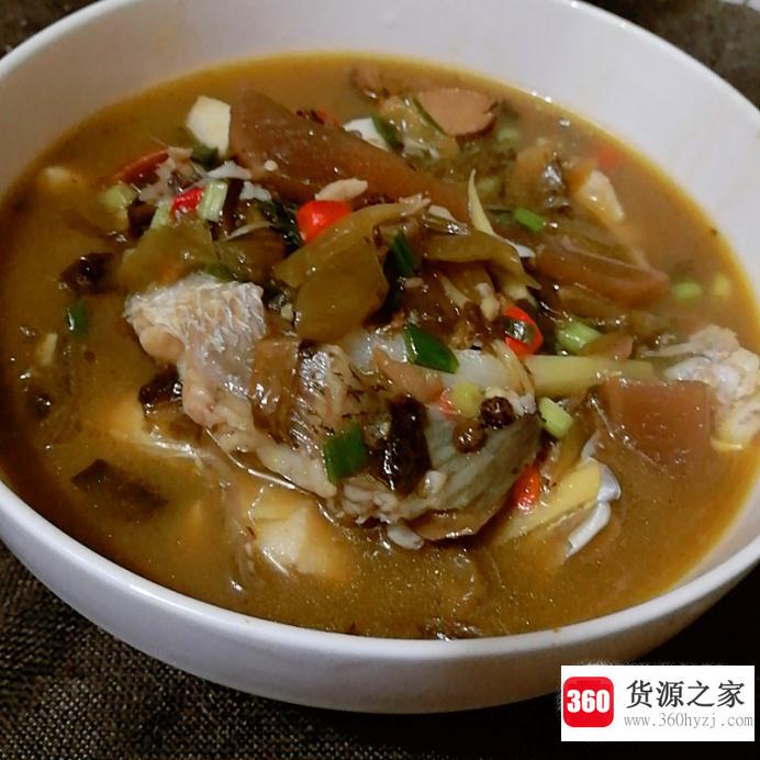 正宗酸菜鱼的做法