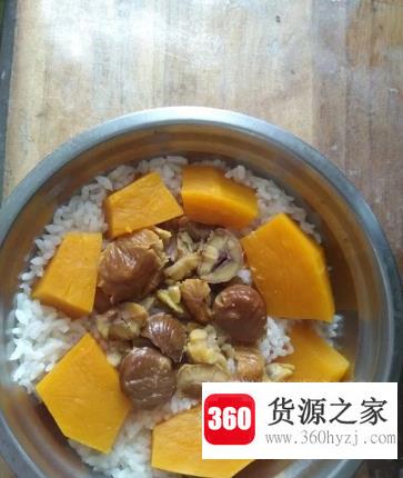 板栗南瓜怎么蒸好吃