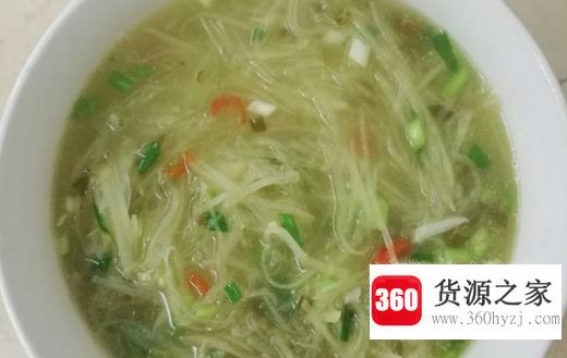 土豆丝酸菜汤