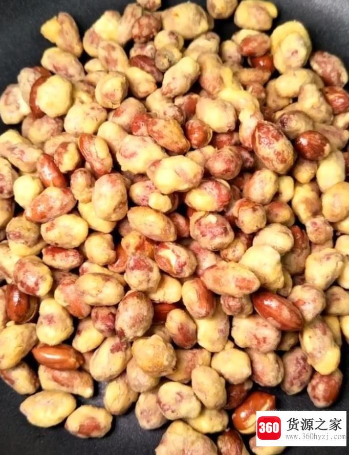 挂霜花生怎么做