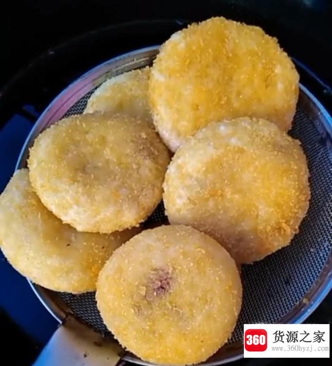 怎样做美味的紫薯油炸糕？