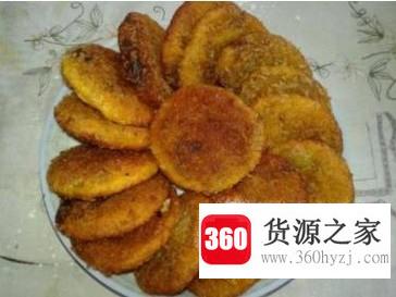 油炸糯米饼的制作方法