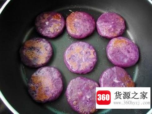 香芋紫薯饼怎么做
