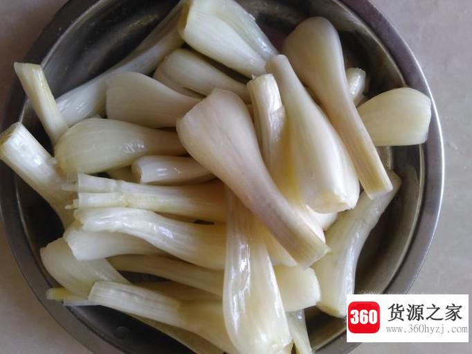 自制的酸荞头的做法