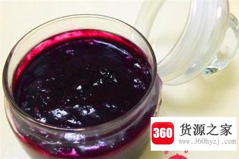 蓝莓果酱的做法