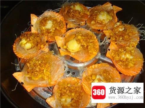 蒜蓉扇贝的制作方法