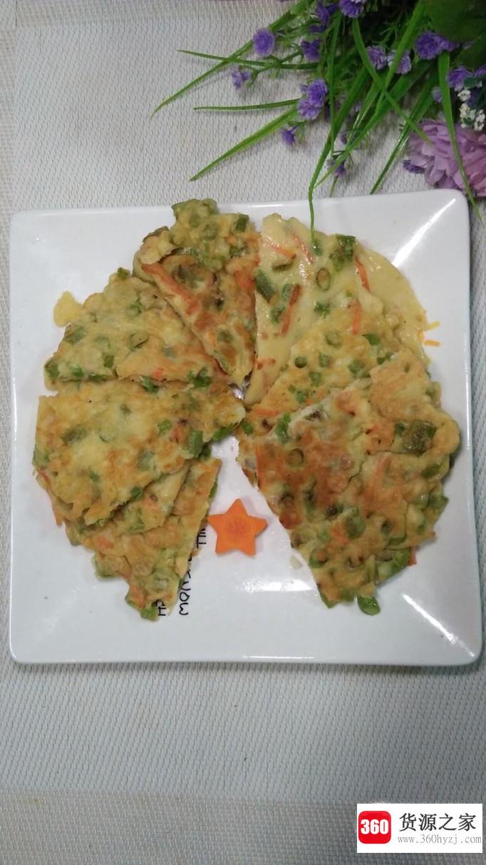 怎样做美味的豆角鸡蛋饼？