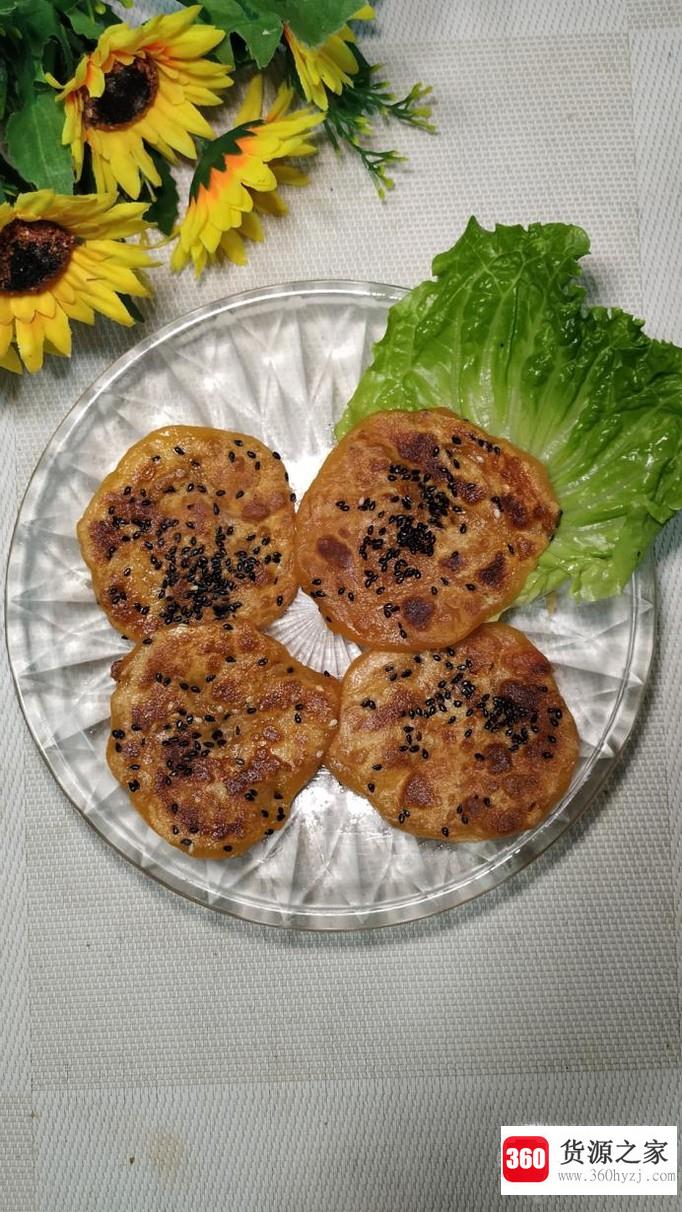 怎样做香甜的柿子芝麻饼？