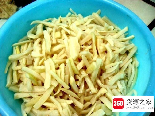 白萝卜怎样做咸菜