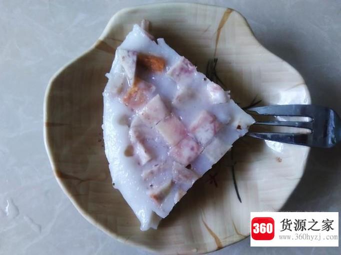 家常式的蒸芋头糕