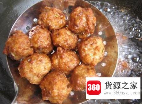 怎么做炸丸子