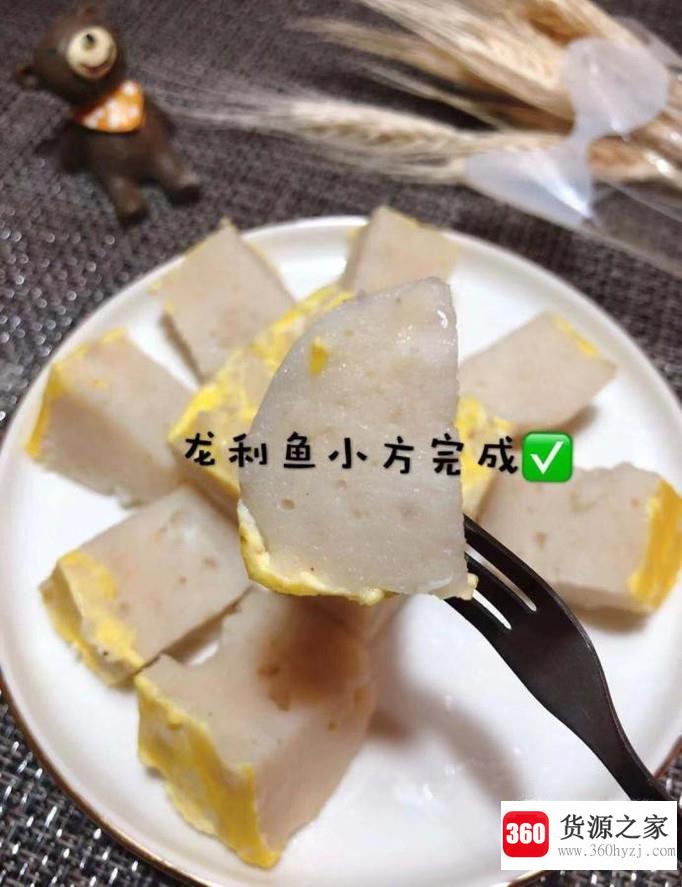 怎么做龙利鱼小方？