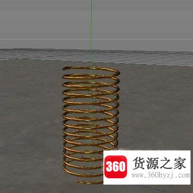 怎么建弹簧模型？