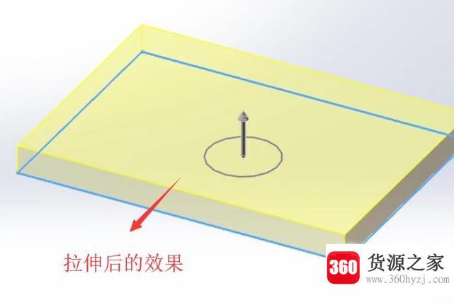 怎么在solidworks中对平面图形进行拉伸