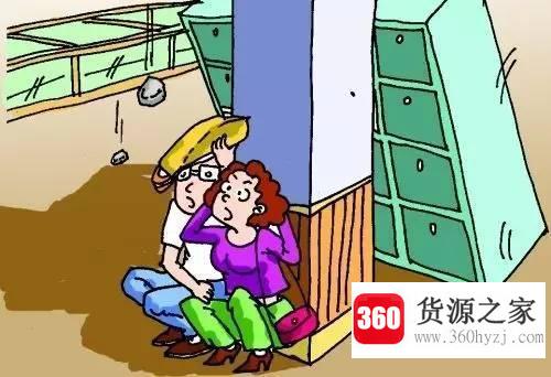 地震时躲在哪里自救存活率较高？