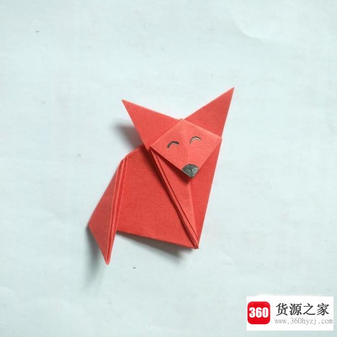 折纸可爱的小狐狸
