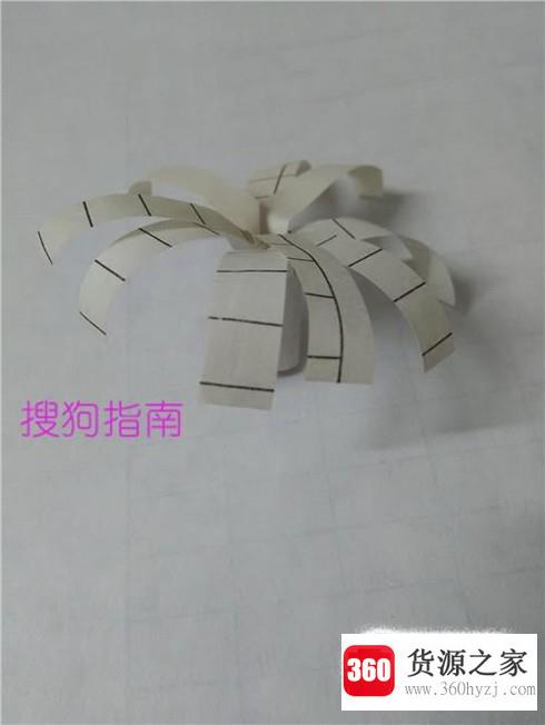 纸花的简单折法