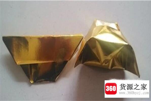 锡箔纸元宝的折法大全：最简单元宝锭